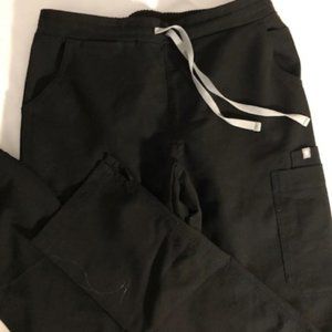 BLACK FIGS SCRUB STRAIGHT LEG PANTS